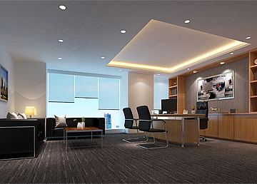 誠(chéng)琛投資咨詢公司總經(jīng)理室裝修