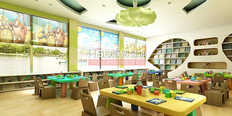 獅王幼兒園裝修設(shè)計