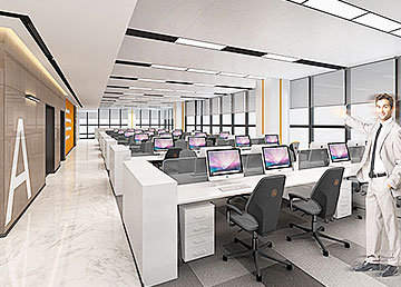 廣州蘿崗科學(xué)城辦公樓設(shè)計裝修