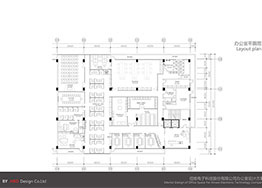 辦公室裝修設(shè)計平面布局方案