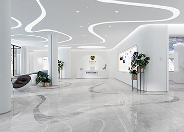 廣州辦公總部大樓裝修設(shè)計  藏龍抗衰中心